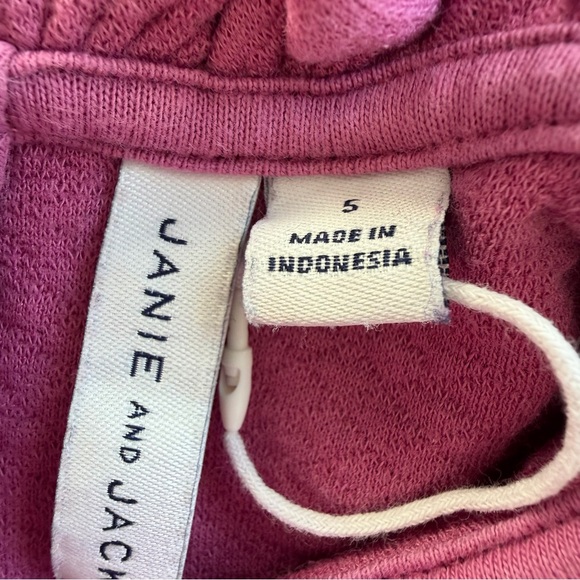 NWOT Janie and Jack Girls Quilted Ruffle Dress size 5 - Picture 3 of 6